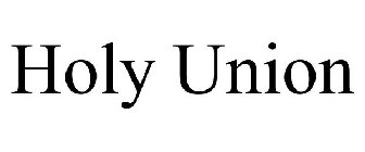 HOLY UNION
