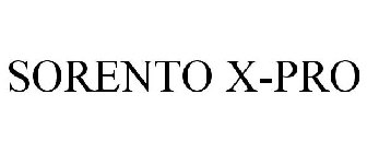 SORENTO X-PRO