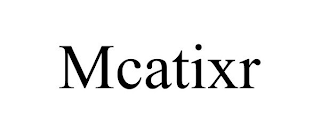 MCATIXR