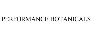 PERFORMANCE BOTANICALS