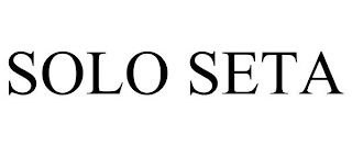 SOLO SETA