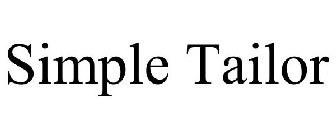 SIMPLE TAILOR