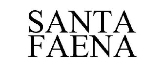 SANTA FAENA