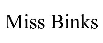 MISS BINKS