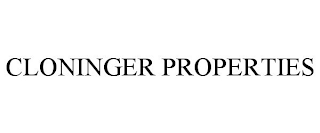 CLONINGER PROPERTIES