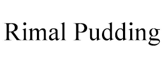 RIMAL PUDDING