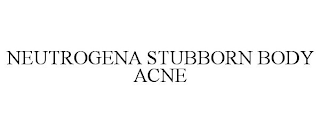 NEUTROGENA STUBBORN BODY ACNE