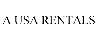 A USA RENTALS