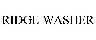 RIDGE WASHER