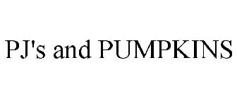 PJ'S AND PUMPKINS