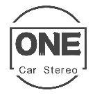 ONE CAR STEREO