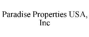 PARADISE PROPERTIES USA, INC