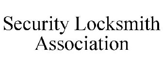 SECURITY LOCKSMITH ASSOCIATION