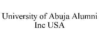 UNIVERSITY OF ABUJA ALUMNI INC USA