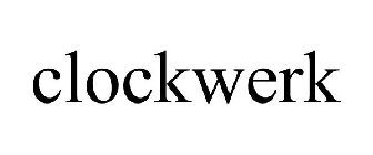 CLOCKWERK