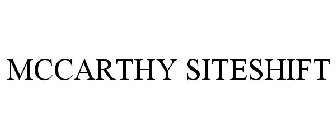 MCCARTHY SITESHIFT