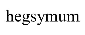 HEGSYMUM