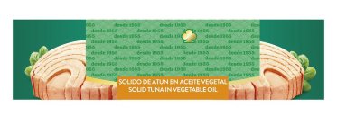 SOLIDO DE ATUN EN ACEITE VEGETAL SOLID TUNA IN VEGETABLE OIL DESDE 1955