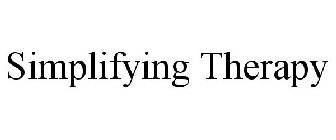 SIMPLIFYING THERAPY