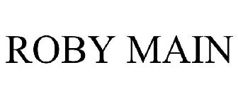 ROBY MAIN
