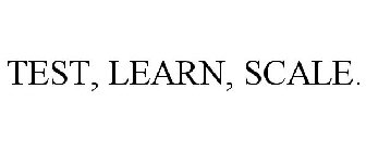 TEST, LEARN, SCALE.