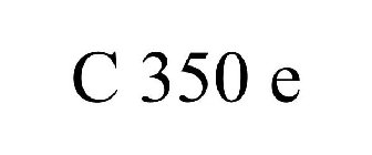 C 350 E
