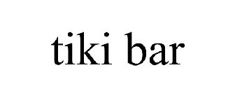 TIKI BAR