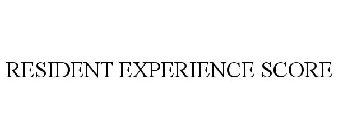 RESIDENT EXPERIENCE SCORE