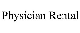 PHYSICIAN RENTAL