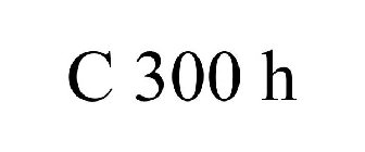 C 300 H