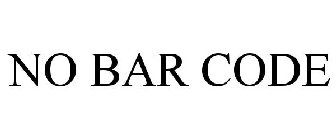 NO BAR CODE