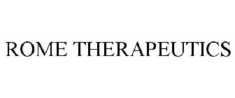 ROME THERAPEUTICS