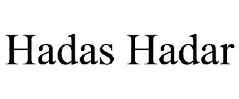 HADAS HADAR