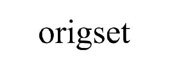 ORIGSET
