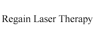 REGAIN LASER THERAPY