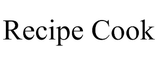 RECIPE COOK