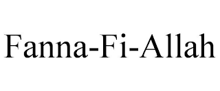 FANNA-FI-ALLAH