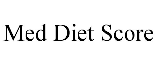 MED DIET SCORE