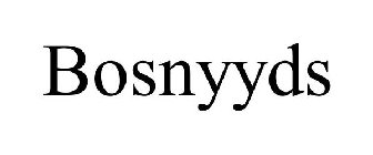BOSNYYDS