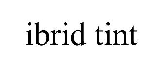 IBRID TINT
