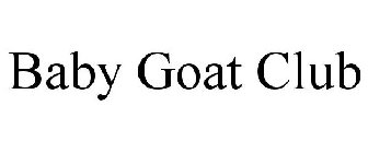 BABY GOAT CLUB