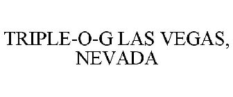 TRIPLE-O-G LAS VEGAS, NEVADA