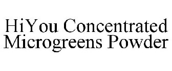 HIYOU CONCENTRATED MICROGREENS POWDER