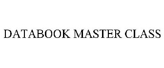 DATABOOK MASTER CLASS