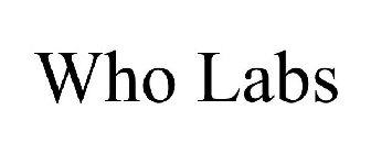 WHO LABS