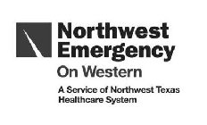 NORTHWEST EMERGENCY ON WESTERN A SERVICE OF NORTHWEST TEXAS HEALTHCARE SYSTEMOF NORTHWEST TEXAS HEALTHCARE SYSTEM