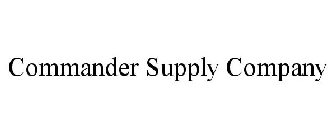 COMMANDER SUPPLY COMPANY