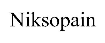 NIKSOPAIN