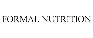 FORMAL NUTRITION