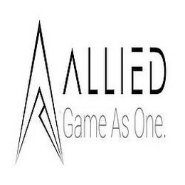 A ALLIED GAME AS ONE